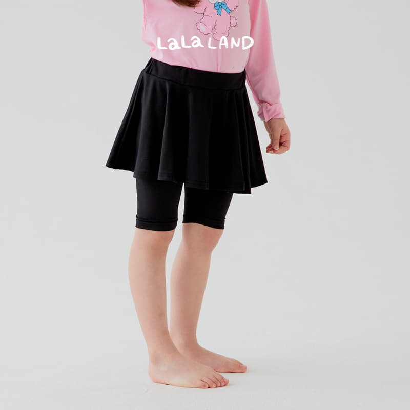 Lalaland - Korean Children Fashion - #kidzfashiontrend - Water Skirt Leggings - 8