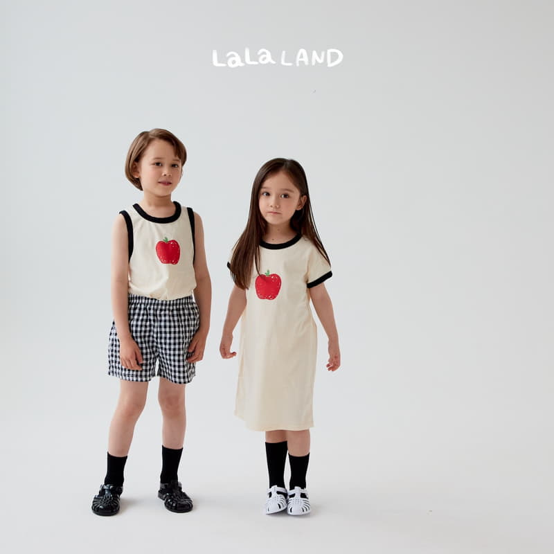 Lalaland - Korean Children Fashion - #littlefashionista - Apple One-piece - 6