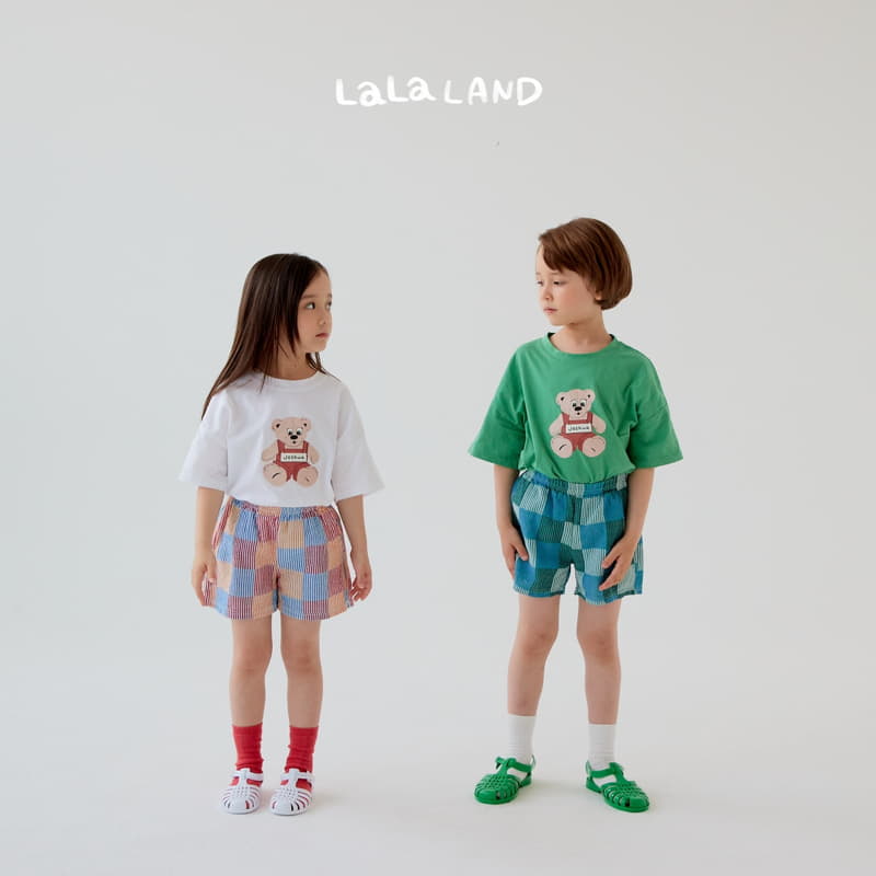 Lalaland - Korean Children Fashion - #littlefashionista - Patch Shorts