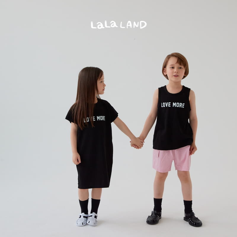 Lalaland - Korean Children Fashion - #magicofchildhood - Love More One-piece - 9