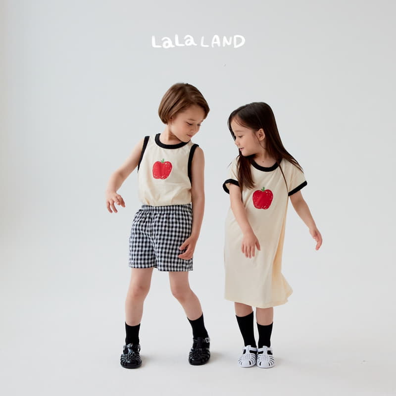 Lalaland - Korean Children Fashion - #magicofchildhood - Apple One-piece - 7