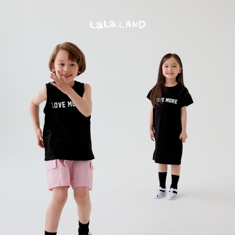 Lalaland - Korean Children Fashion - #minifashionista - Love More Sleeveless - 9