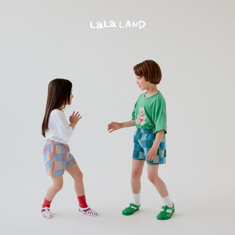 Lalaland - Korean Children Fashion - #minifashionista - Patch Shorts - 4