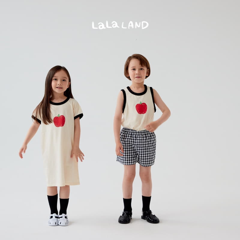 Lalaland - Korean Children Fashion - #stylishchildhood - Apple Sleeveless - 11