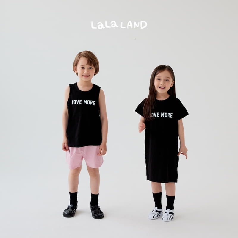 Lalaland - Korean Children Fashion - #todddlerfashion - Love More One-piece - 12