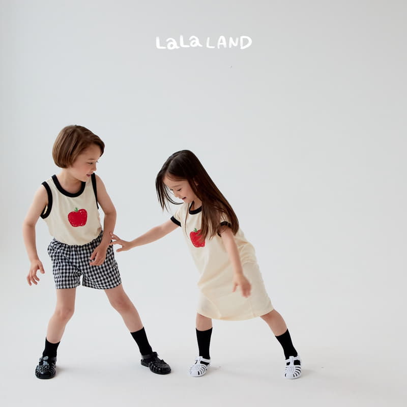 Lalaland - Korean Children Fashion - #todddlerfashion - Apple Sleeveless - 9