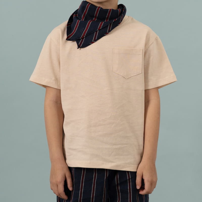 Le Bev - Korean Children Fashion - #Kfashion4kids - Pocket Tee