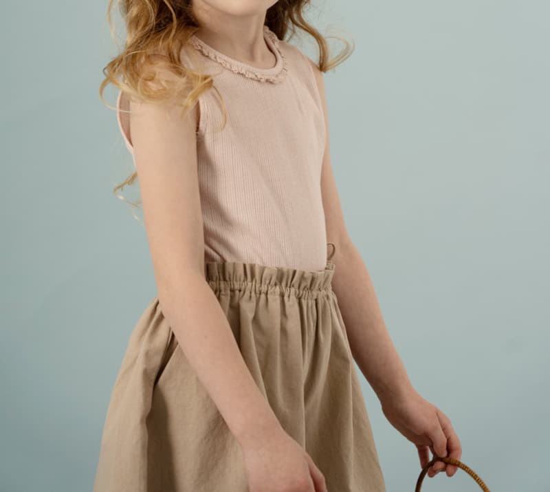 Le Bev - Korean Children Fashion - #childrensboutique - Ribbon Skirt Shorts - 5
