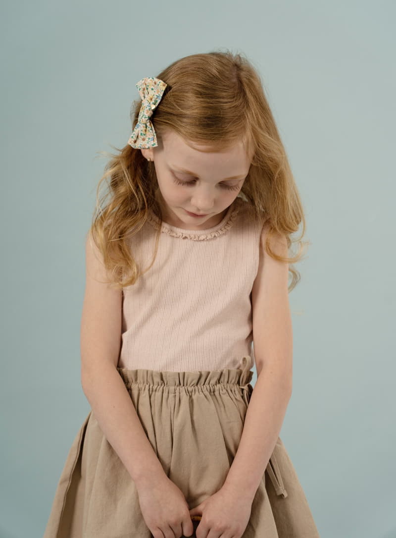 Le Bev - Korean Children Fashion - #designkidswear - Ribbon Skirt Shorts - 6