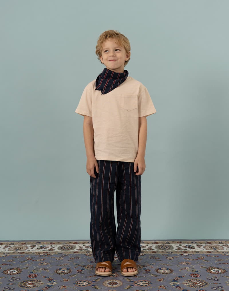 Le Bev - Korean Children Fashion - #fashionkids - Stripes Scarf