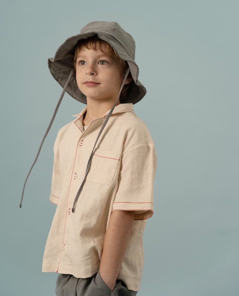 Le Bev - Korean Children Fashion - #littlefashionista - Basic Bucket Hat - 3