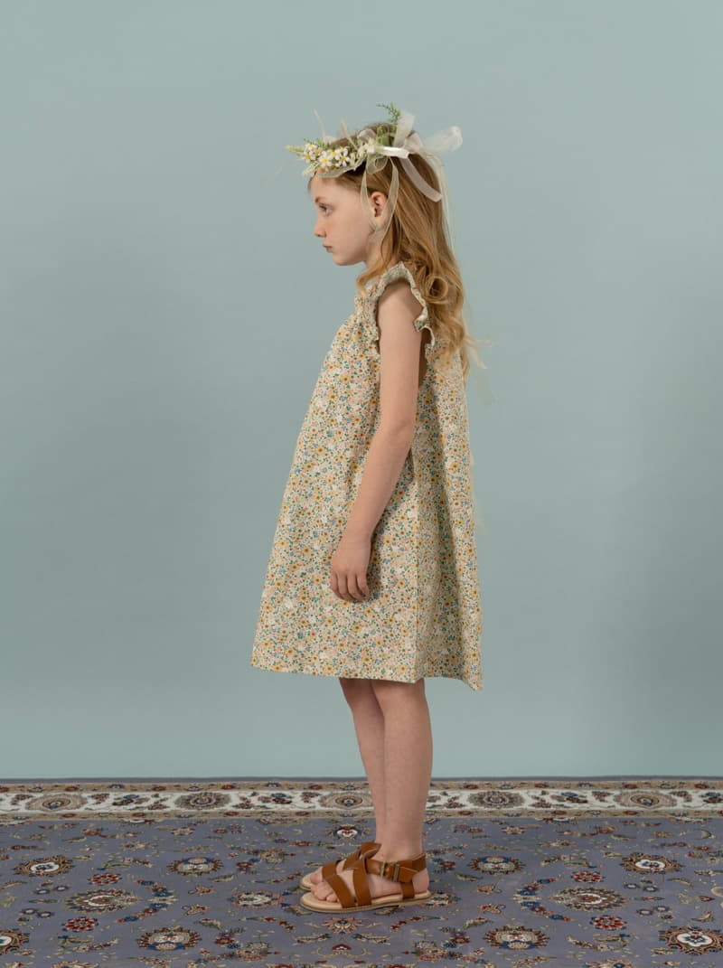 Le Bev - Korean Children Fashion - #magicofchildhood - Liberty One-piece - 2