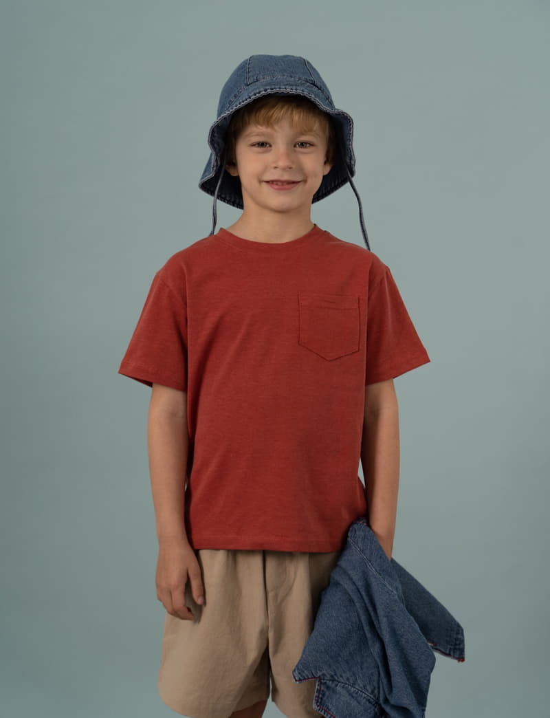 Le Bev - Korean Children Fashion - #magicofchildhood - Pocket Tee - 3