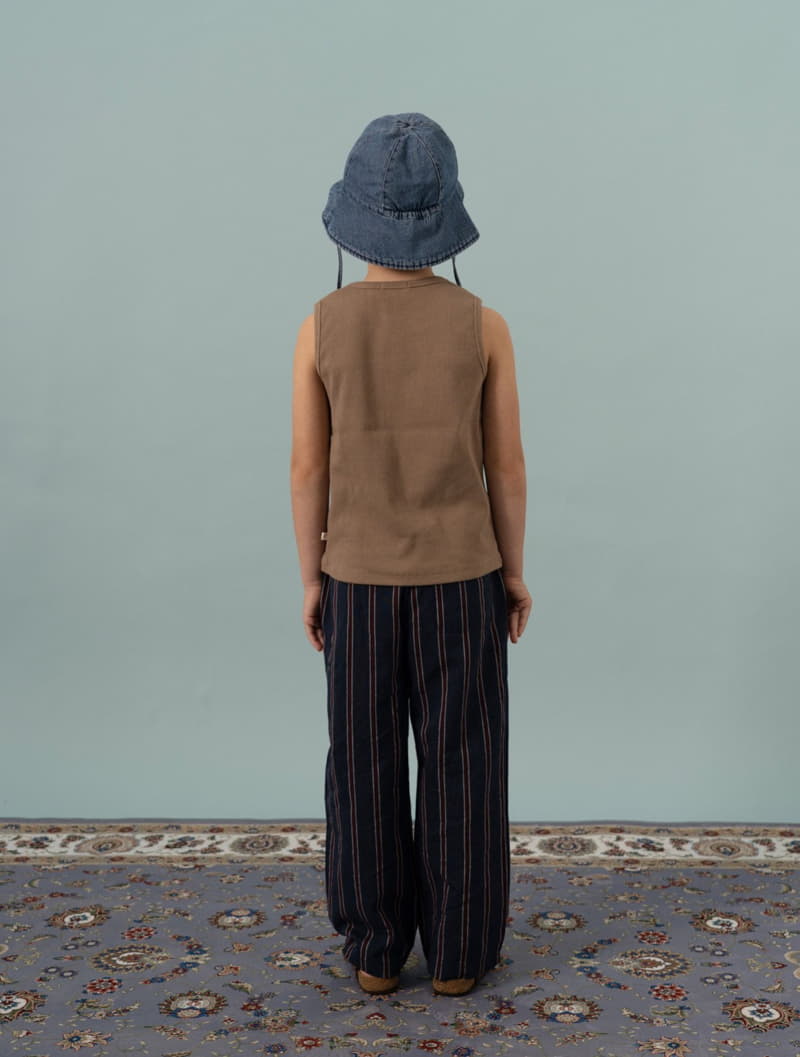 Le Bev - Korean Children Fashion - #magicofchildhood - Denim Bucket Hat - 5