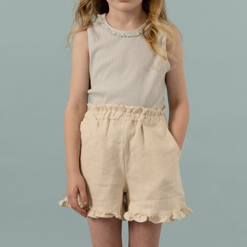 Le Bev - Korean Children Fashion - #prettylittlegirls - Lace Eyelet Sleeveless - 11