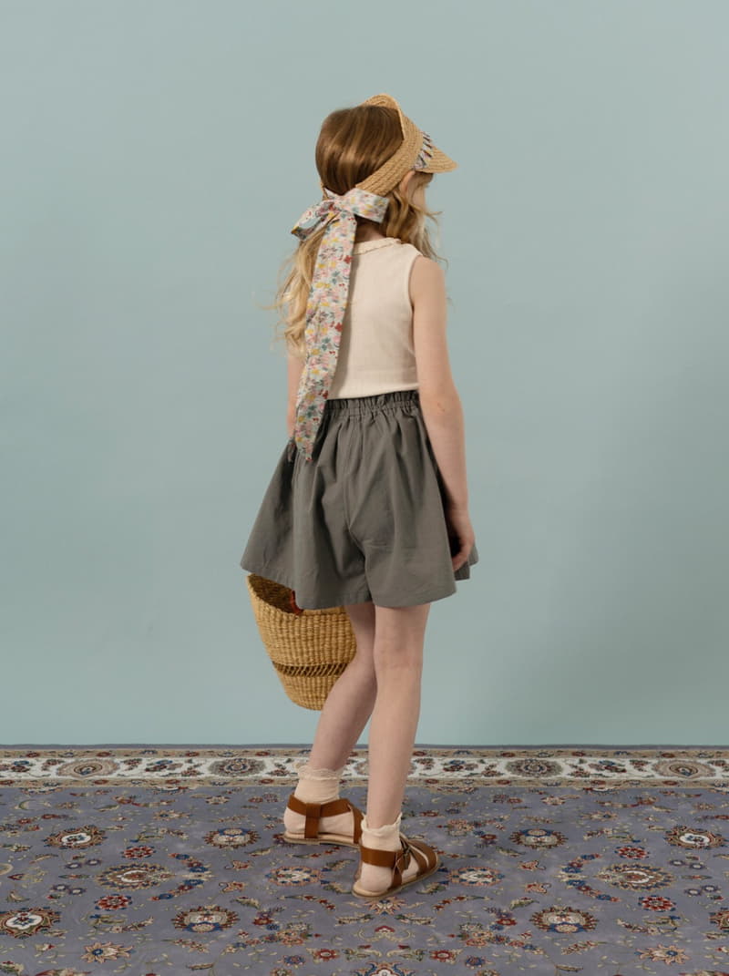 Le Bev - Korean Children Fashion - #stylishchildhood - Ribbon Skirt Shorts - 3