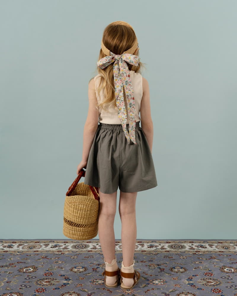 Le Bev - Korean Children Fashion - #todddlerfashion - Ribbon Skirt Shorts