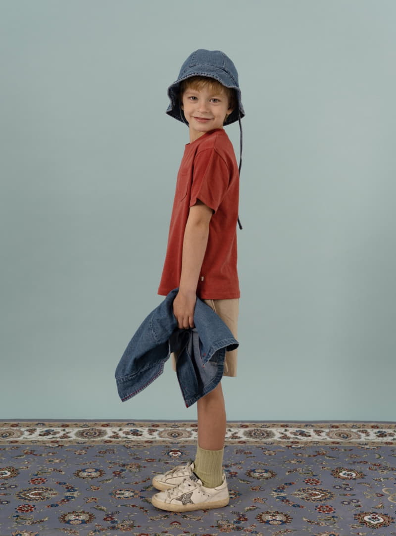 Le Bev - Korean Children Fashion - #todddlerfashion - Pocket Tee - 6