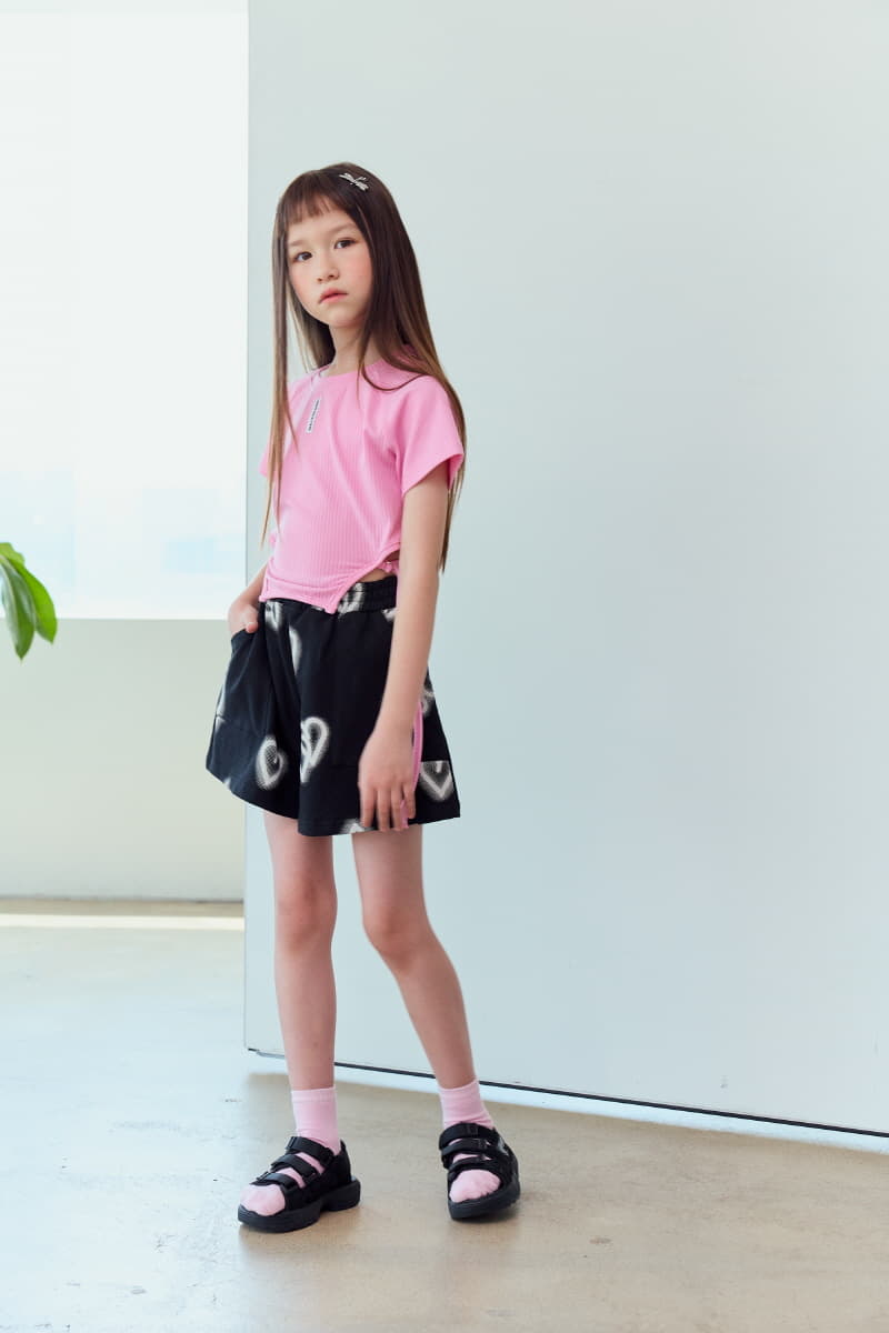 Lilas - Korean Children Fashion - #childofig - Show Me Heart Shorts - 2