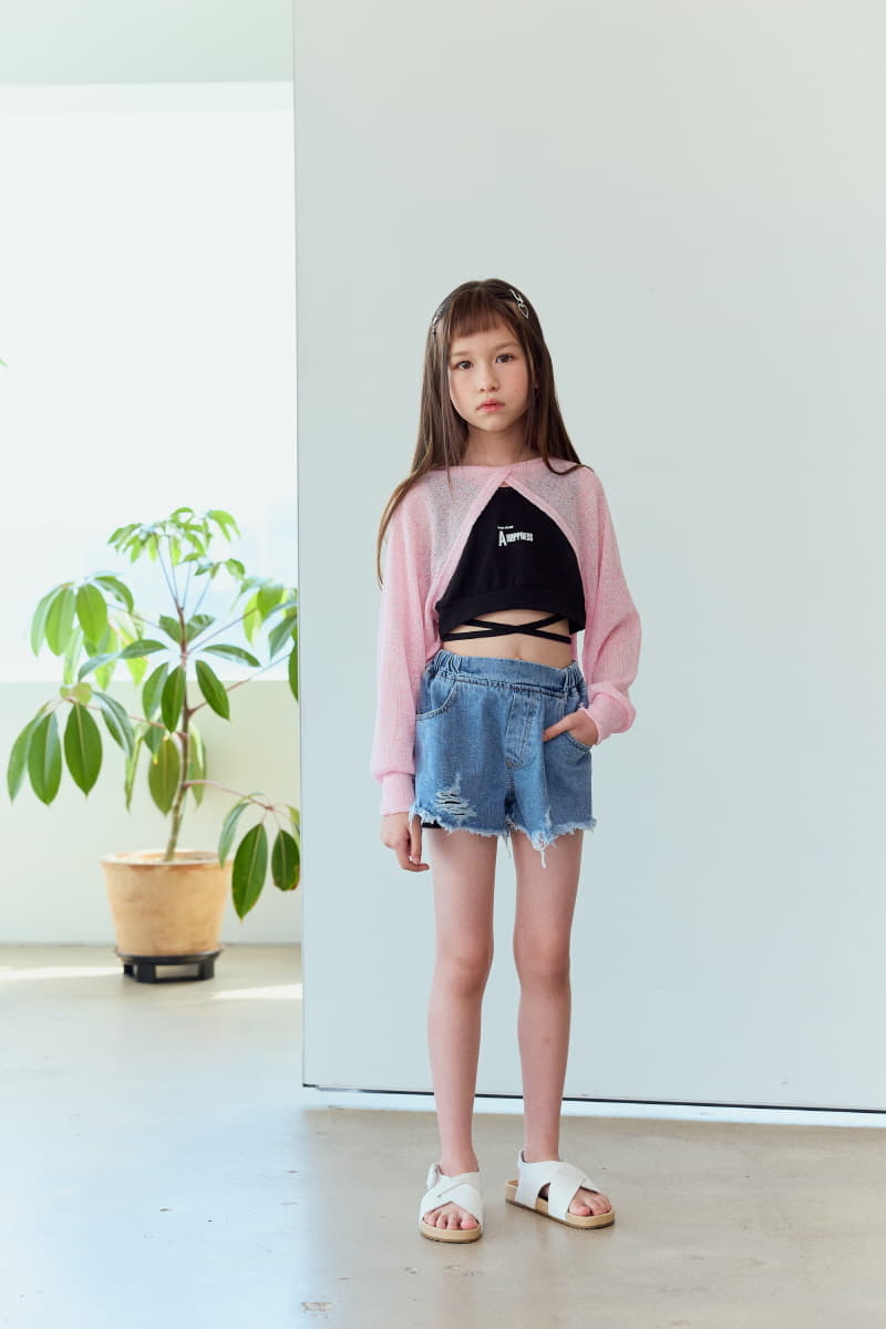 Lilas - Korean Children Fashion - #childofig - Everyone Knit Tee - 2
