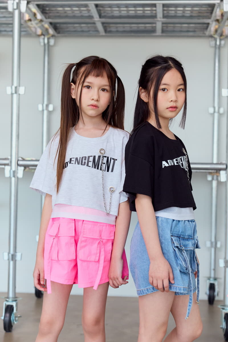Lilas - Korean Children Fashion - #discoveringself - Chain Tee - 7