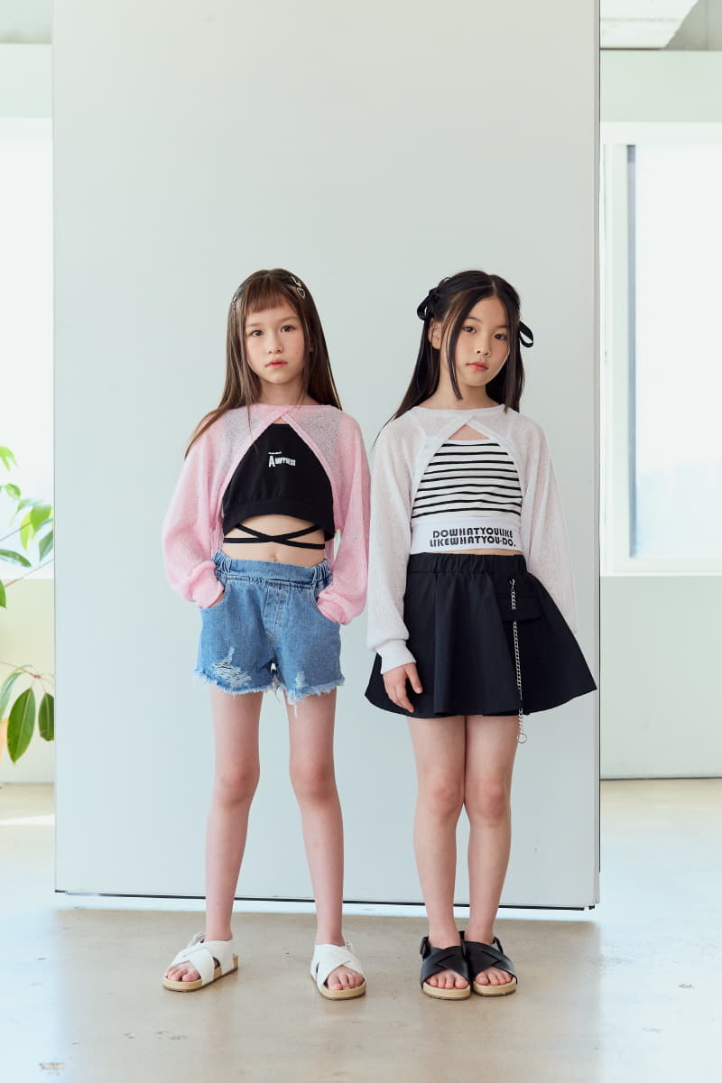 Lilas - Korean Children Fashion - #fashionkids - Everyone Knit Tee - 6