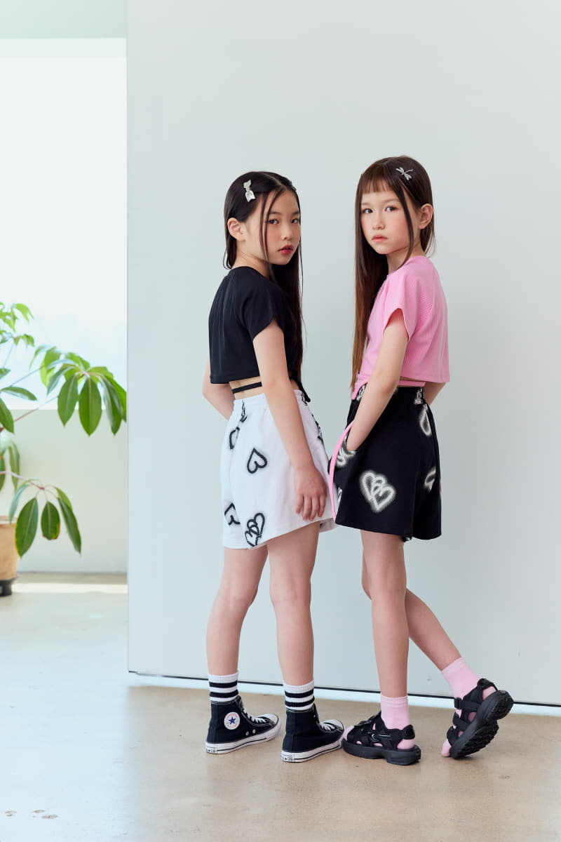 Lilas - Korean Children Fashion - #kidsshorts - Show Me Heart Shorts - 8