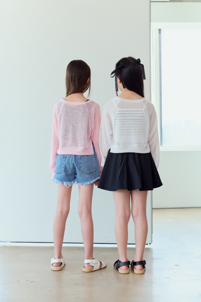 Lilas - Korean Children Fashion - #kidsshorts - Everyone Knit Tee - 7