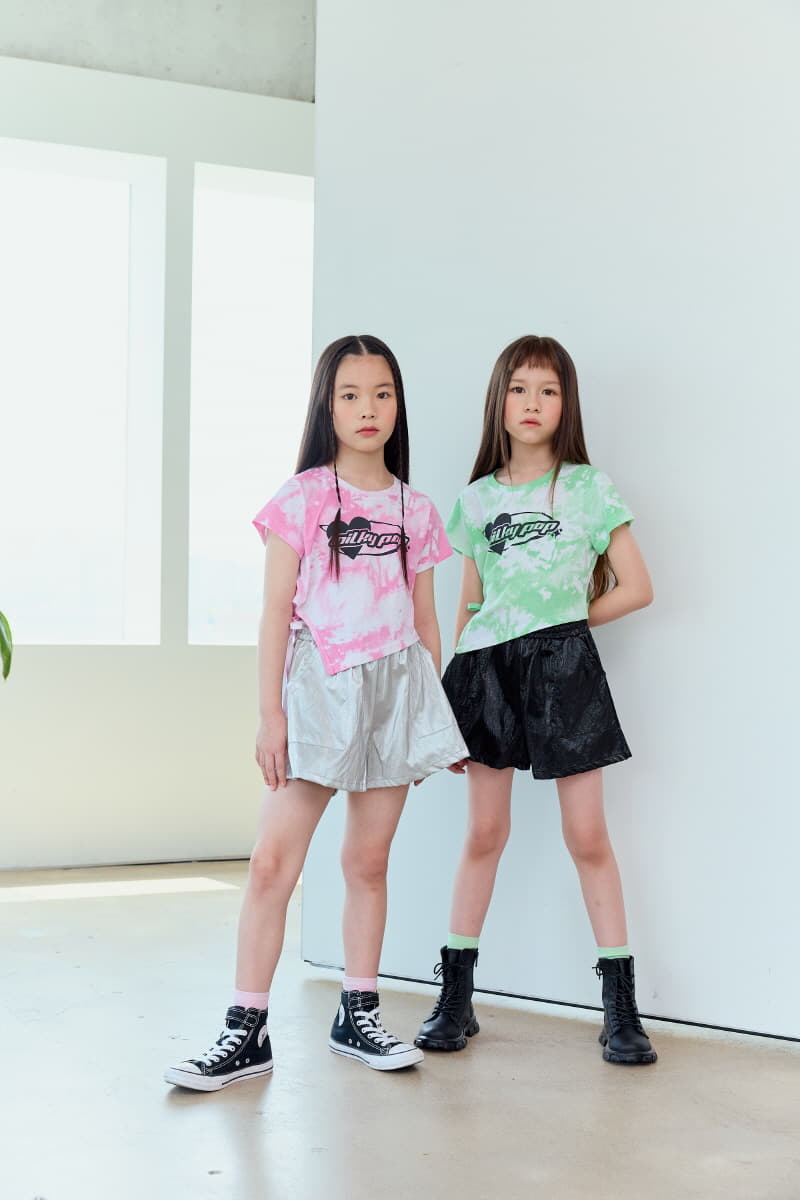 Lilas - Korean Children Fashion - #Kfashion4kids - Black Pink String Tee - 4
