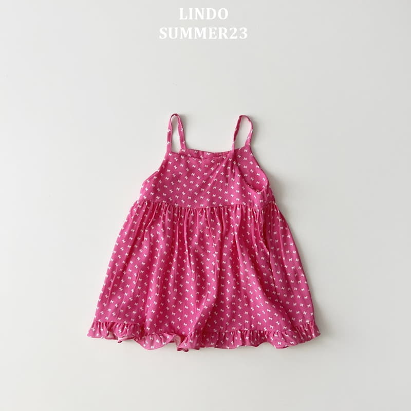 Lindo - Korean Children Fashion - #kidsstore - Frill Ribbon One-piece - 3