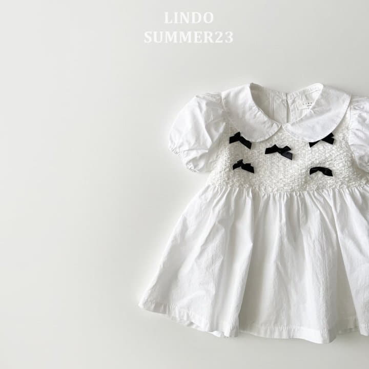 Lindo - Korean Children Fashion - #magicofchildhood - Tiffani Ribbon One-piece