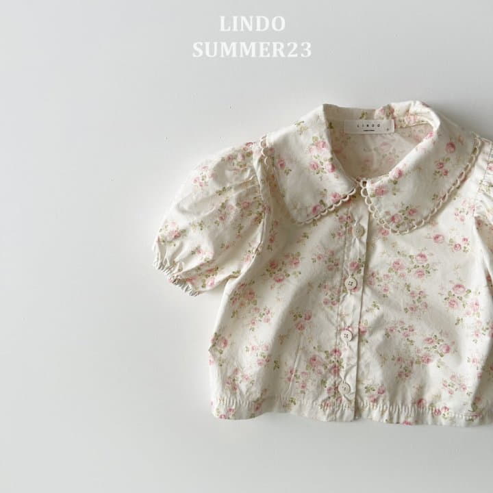 Lindo - Korean Children Fashion - #todddlerfashion - Vintage Rose Blouse - 5