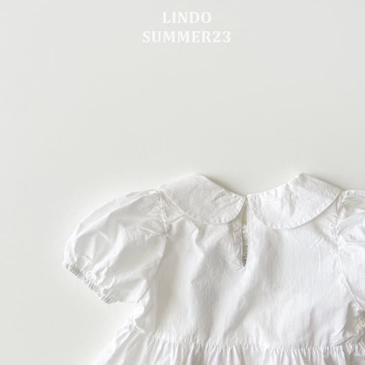 Lindo - Korean Children Fashion - #toddlerclothing - Tiffani Ribbon One-piece - 5