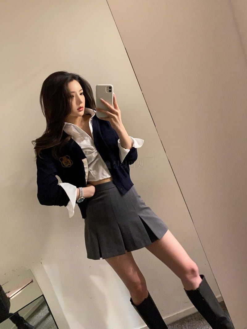 Marron - Korean Women Fashion - #womensfashion - Mini Pleats Skirt - 2