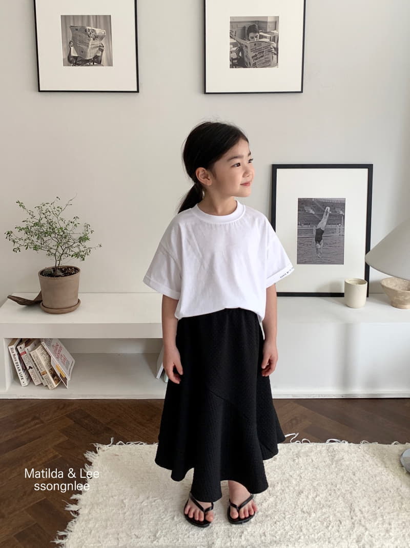 Matilda & Lee - Korean Children Fashion - #childofig - Whole Slit Skirt - 8