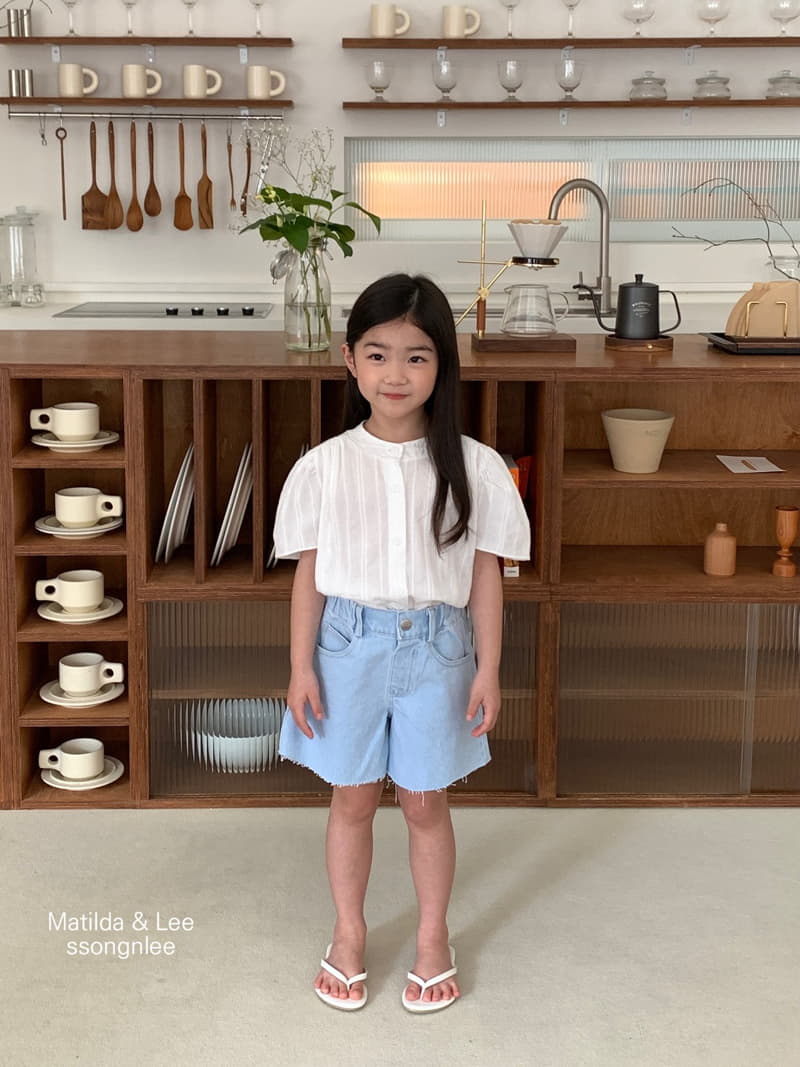 Matilda & Lee - Korean Children Fashion - #childofig - Lace Wrinkle Blouse - 6