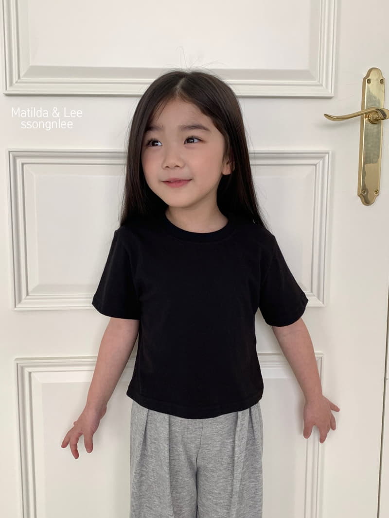 Matilda & Lee - Korean Children Fashion - #childofig - Lucky Crop Tee - 12