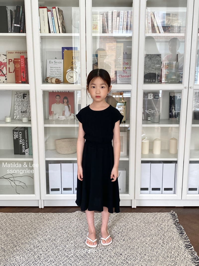 Matilda & Lee - Korean Children Fashion - #childofig - Slit One-piece - 8