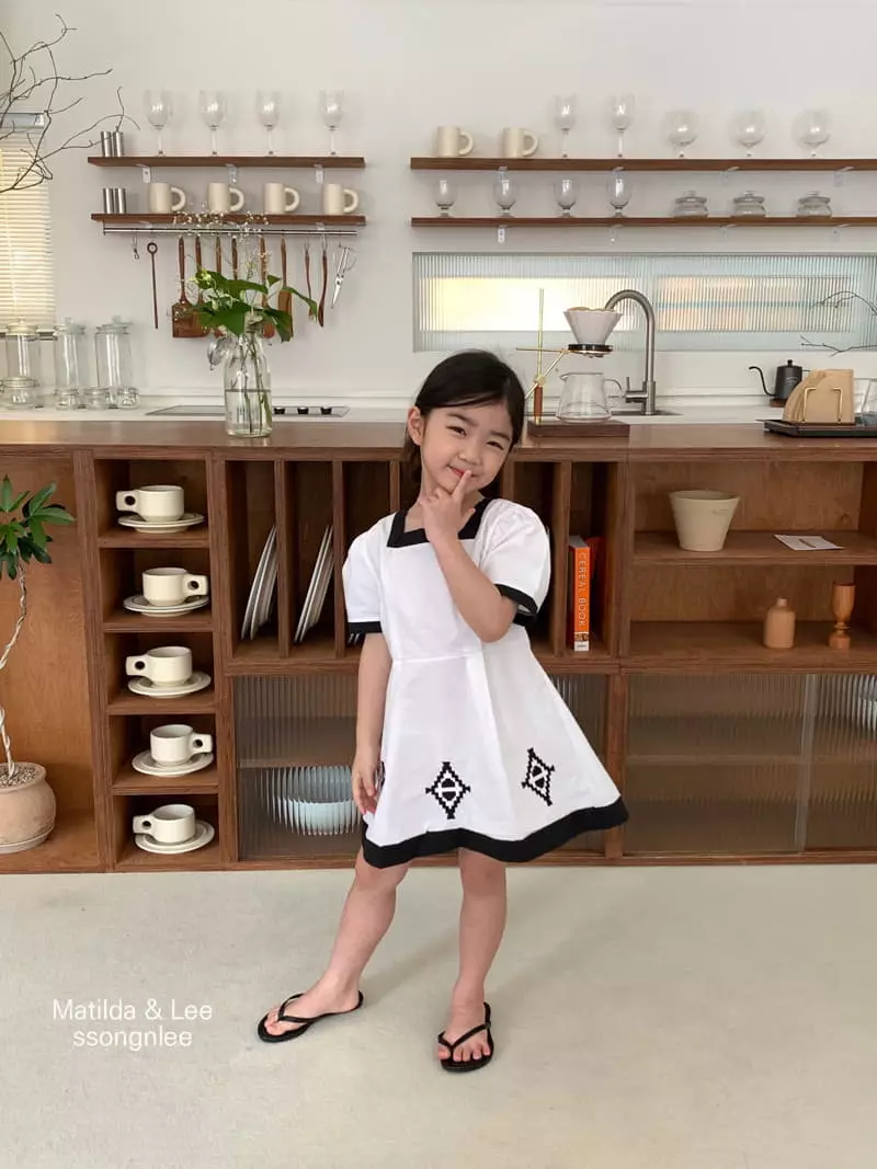 Matilda & Lee - Korean Children Fashion - #childofig - Embrodiery One-piece - 6
