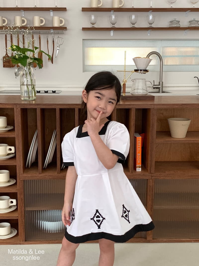 Matilda & Lee - Korean Children Fashion - #childofig - Embrodiery One-piece - 7