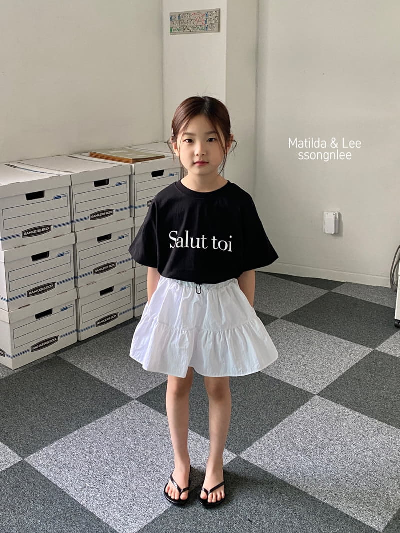 Matilda & Lee - Korean Children Fashion - #childofig - String Skirt Shorts - 4
