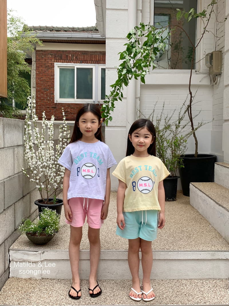 Matilda & Lee - Korean Children Fashion - #childofig - Best Top Bottom Set