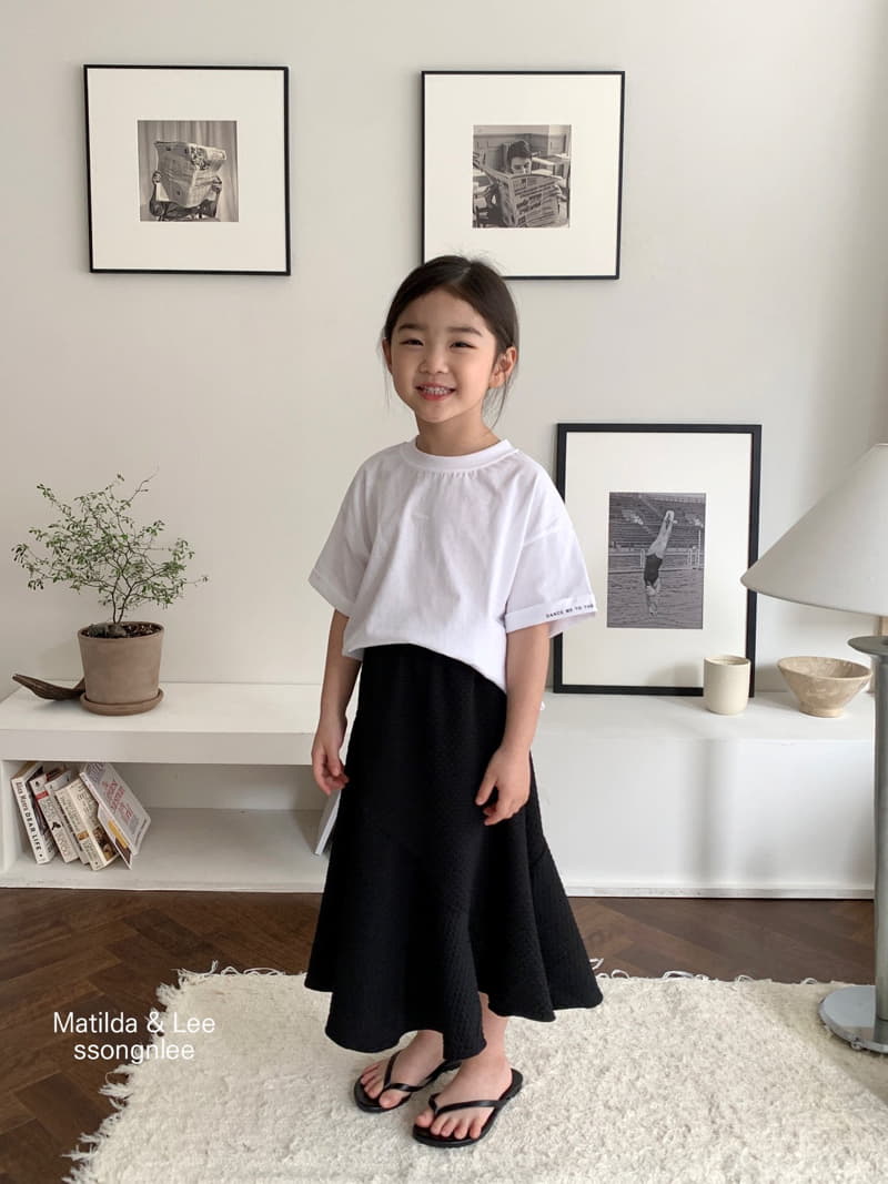 Matilda & Lee - Korean Children Fashion - #childrensboutique - Whole Slit Skirt - 9
