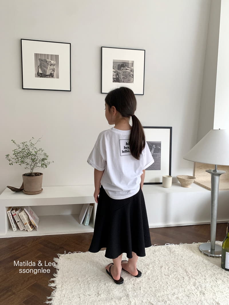 Matilda & Lee - Korean Children Fashion - #designkidswear - Whole Slit Skirt - 10