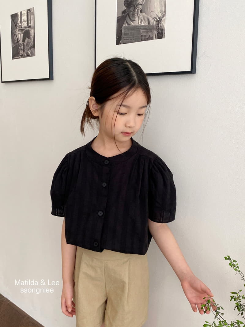 Matilda & Lee - Korean Children Fashion - #designkidswear - Lace Wrinkle Blouse - 8