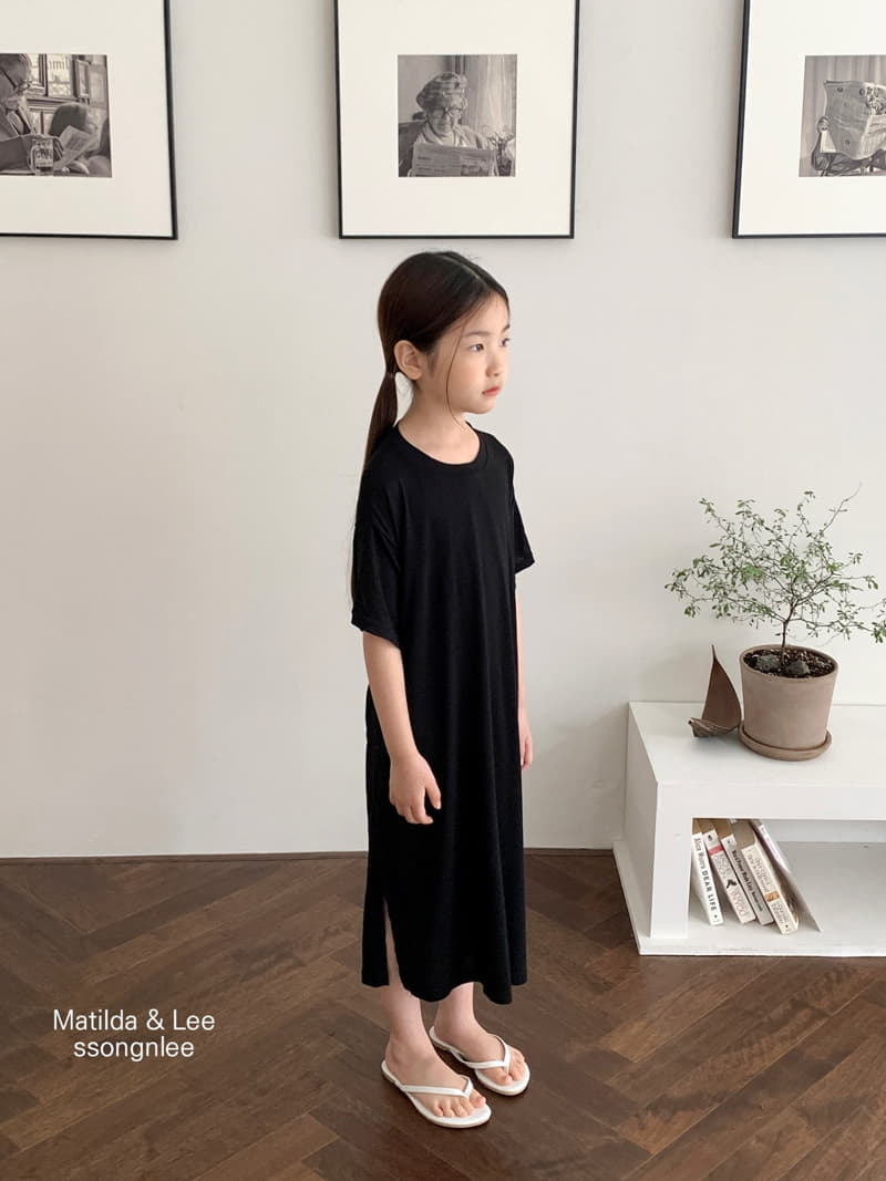 Matilda & Lee - Korean Children Fashion - #designkidswear - String Slit One-piece - 12