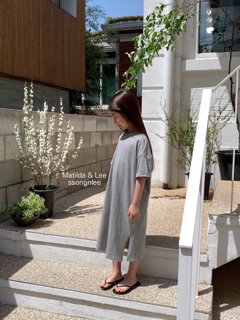 Matilda & Lee - Korean Children Fashion - #discoveringself - High Long One-piece - 12