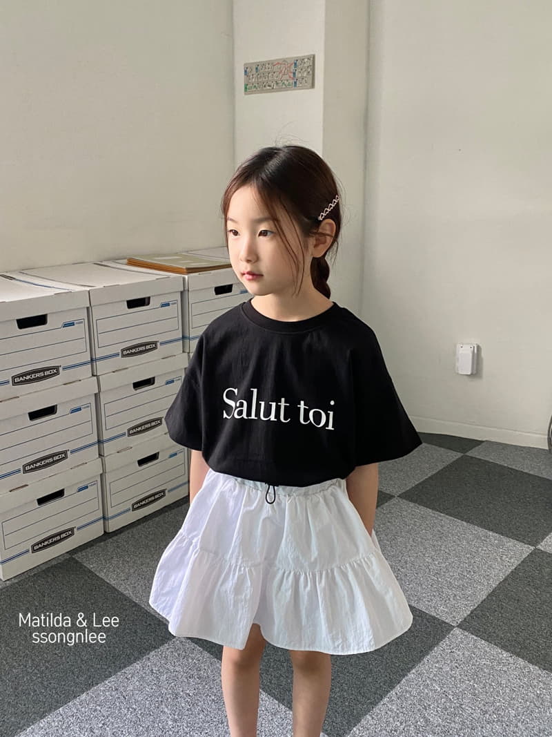 Matilda & Lee - Korean Children Fashion - #discoveringself - String Skirt Shorts - 7
