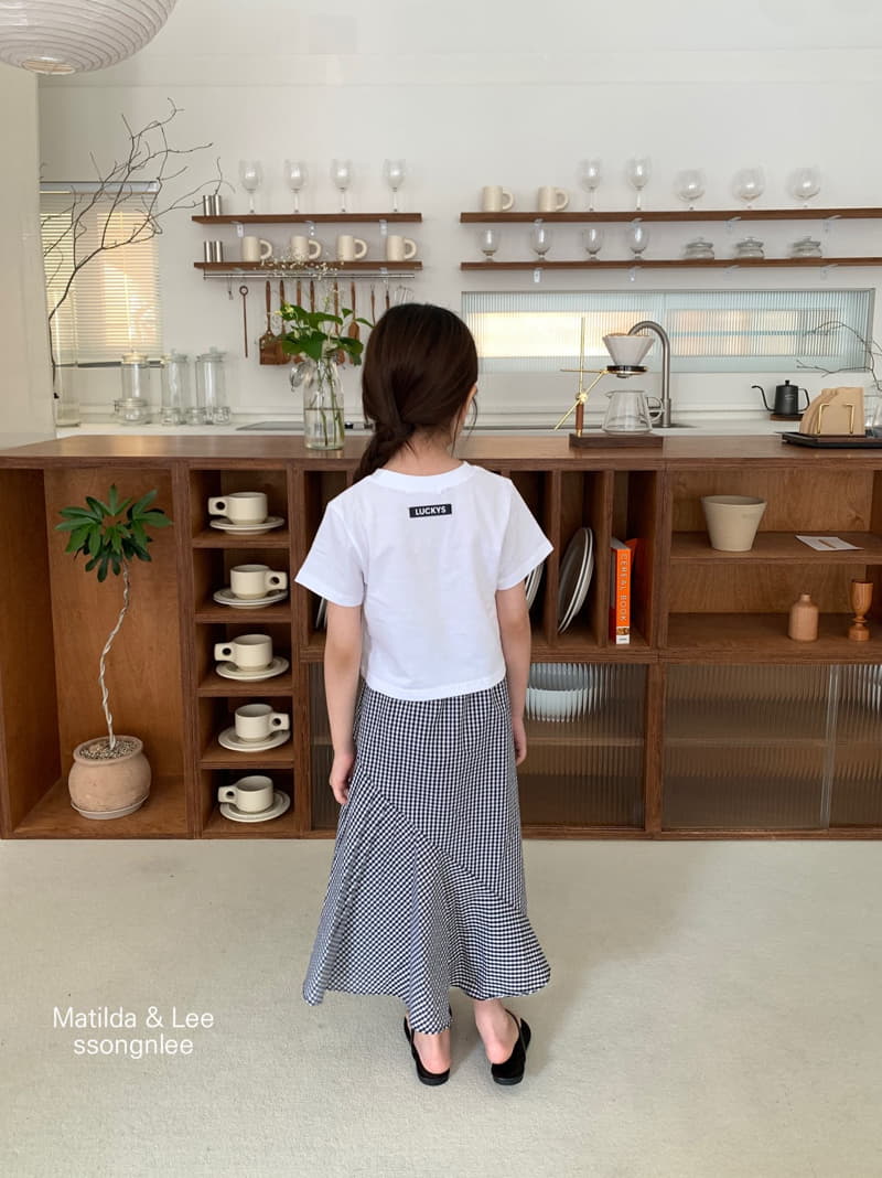 Matilda & Lee - Korean Children Fashion - #fashionkids - Whole Slit Skirt - 12