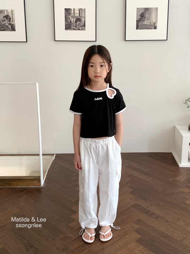 Matilda & Lee - Korean Children Fashion - #fashionkids - Heart Piping Tee - 9